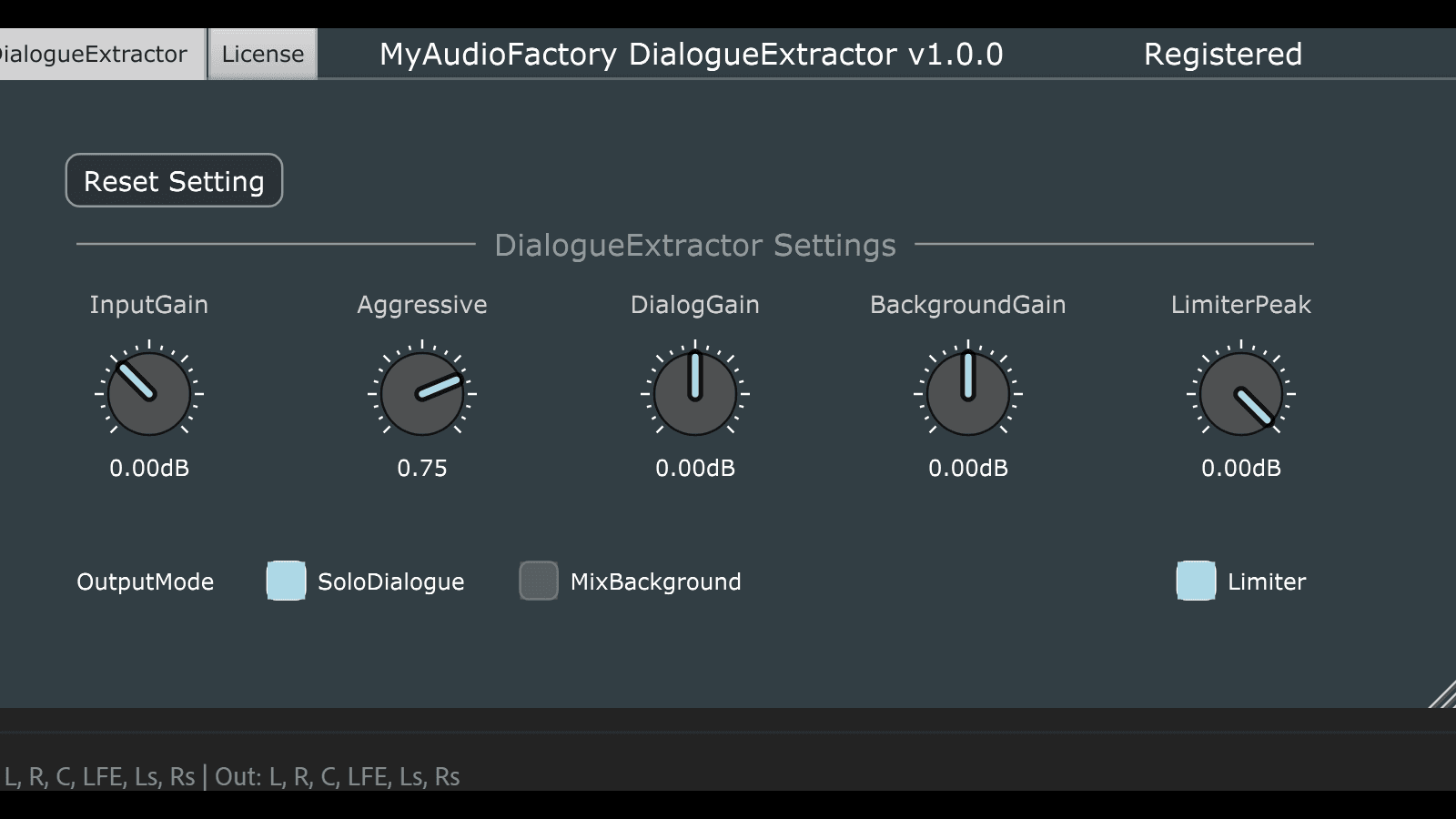 My Audio Factory DialogueExtractor: AI dialogue isolation with spatial integrity